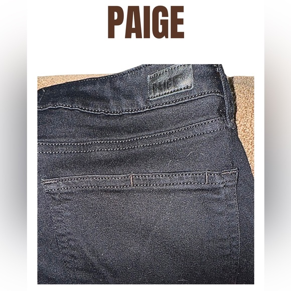 PAIGE - Verdugo Ultra Skinny Jean in Black Shadow - Excellent condition! - Picture 10 of 10